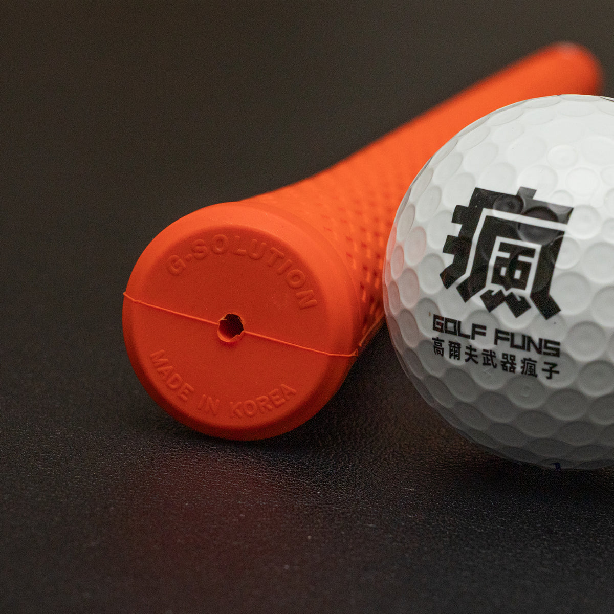 G-Solution Grip 橘色高爾夫握把