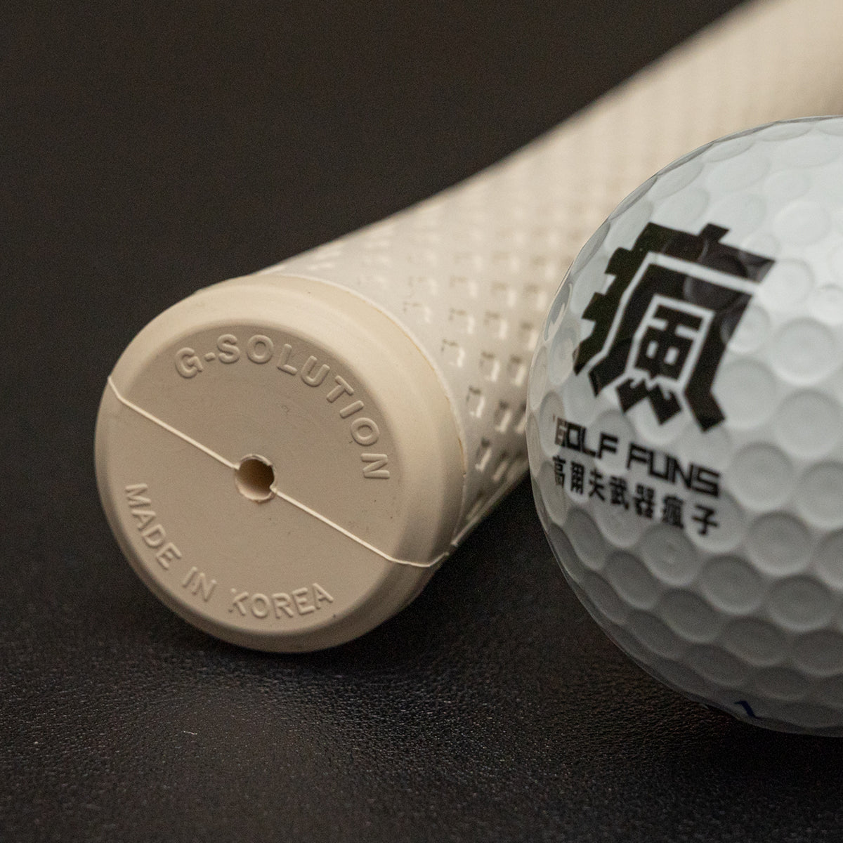 G-Solution Grip 乳白色高爾夫握把