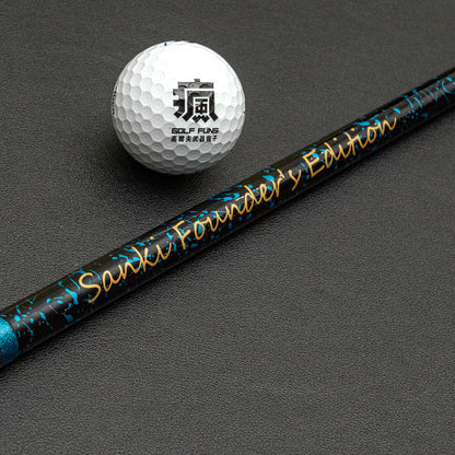 Sanki Founder's Edition 創始人系列 砥石纏繞 | AZURA 原子藍 木桿身