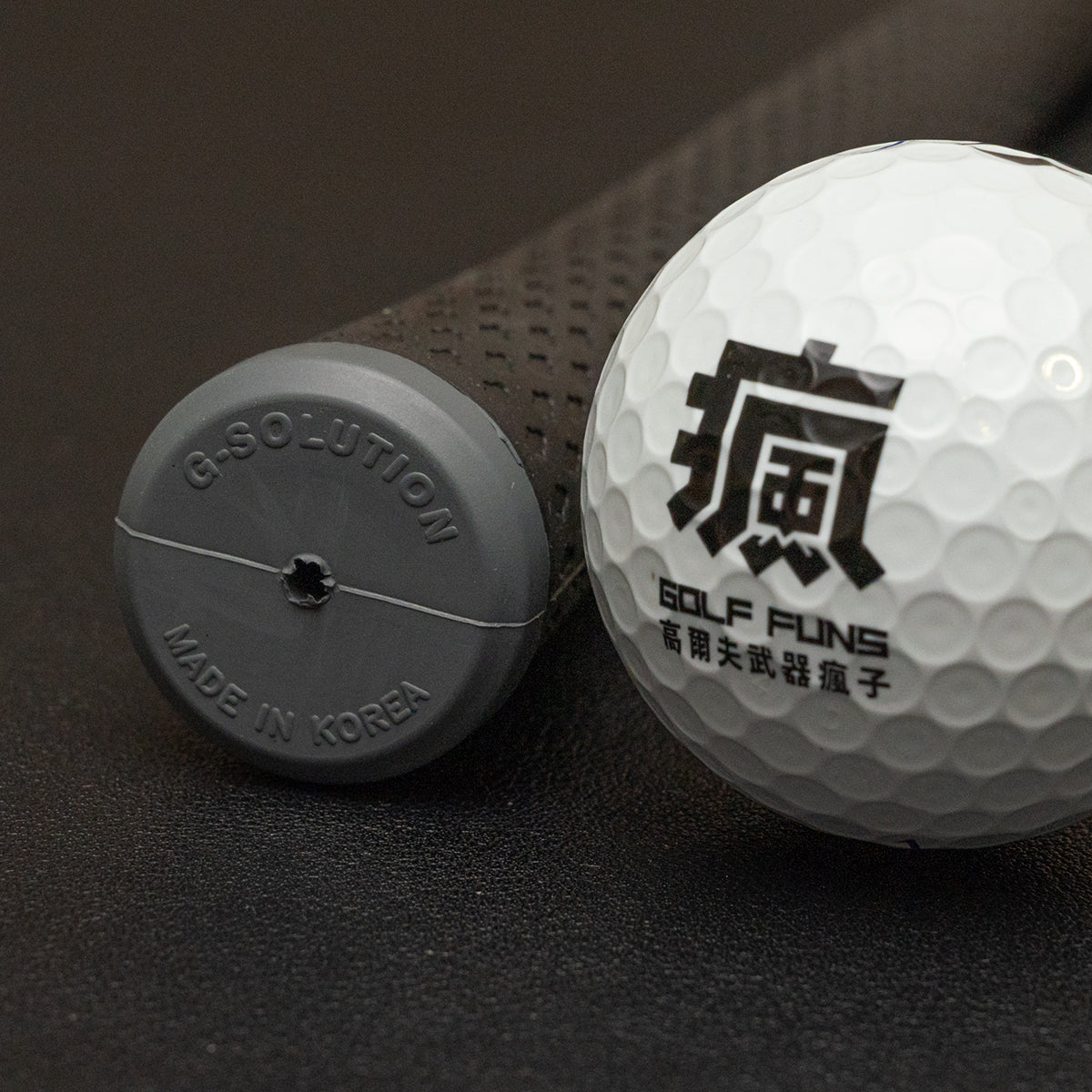G-Solution Grip 黑色防滑高爾夫握把