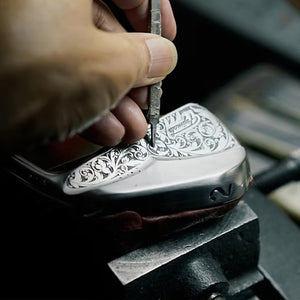 預約訂製-Fujimoto Edition IURA Iron 客製 手工 雕花 鐵桿 #5-P