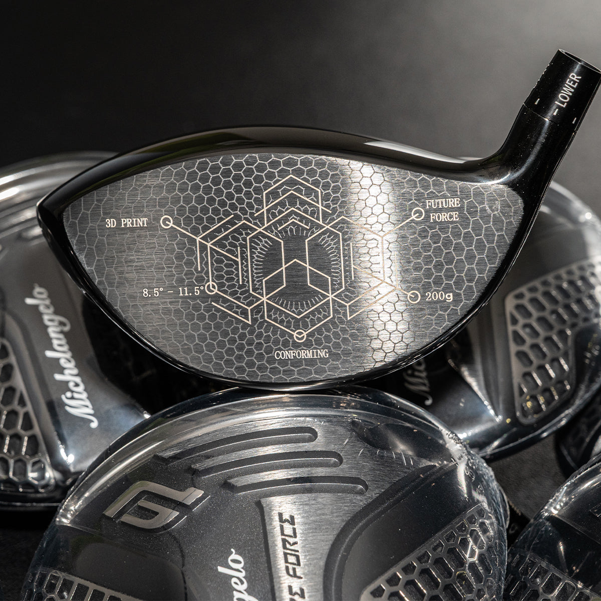 3D 1號木-Future Force-合格版-Michelangelo 桿頭-限量