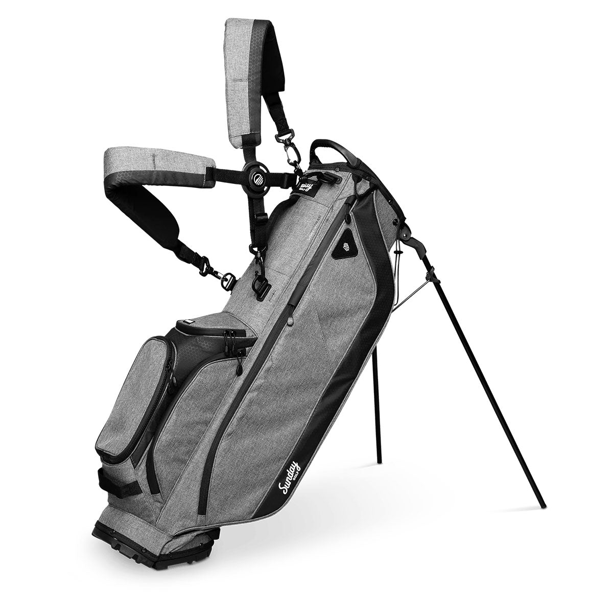 Sunday Golf Bag 輕型立式球袋 RYDER 23 | Heather Gray 石南灰