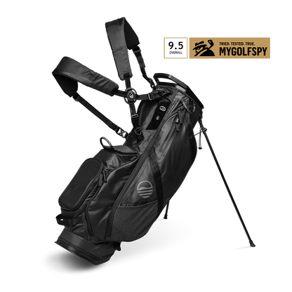 獨家銷售 | Sunday Golf Bag 輕型14支立式球袋 THE RANGER | Black Premium 高級黑