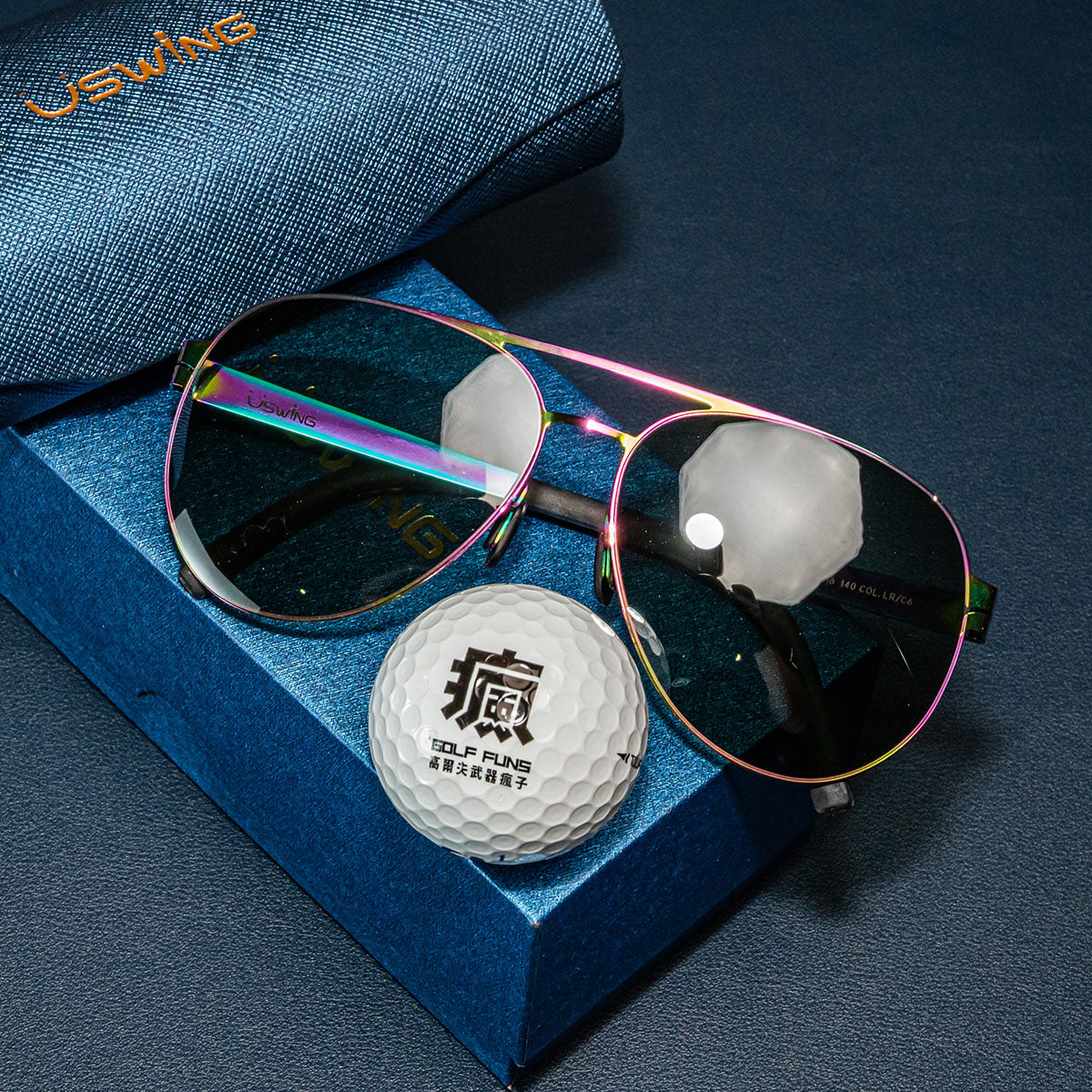 Uswing Magic Mirror CT Pan-Birdie 002 (Color) Golf Sunglasses