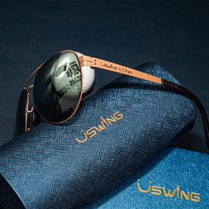 Kính mát chơi gôn Uswing CT Pan-Birdie 002 (Vàng)