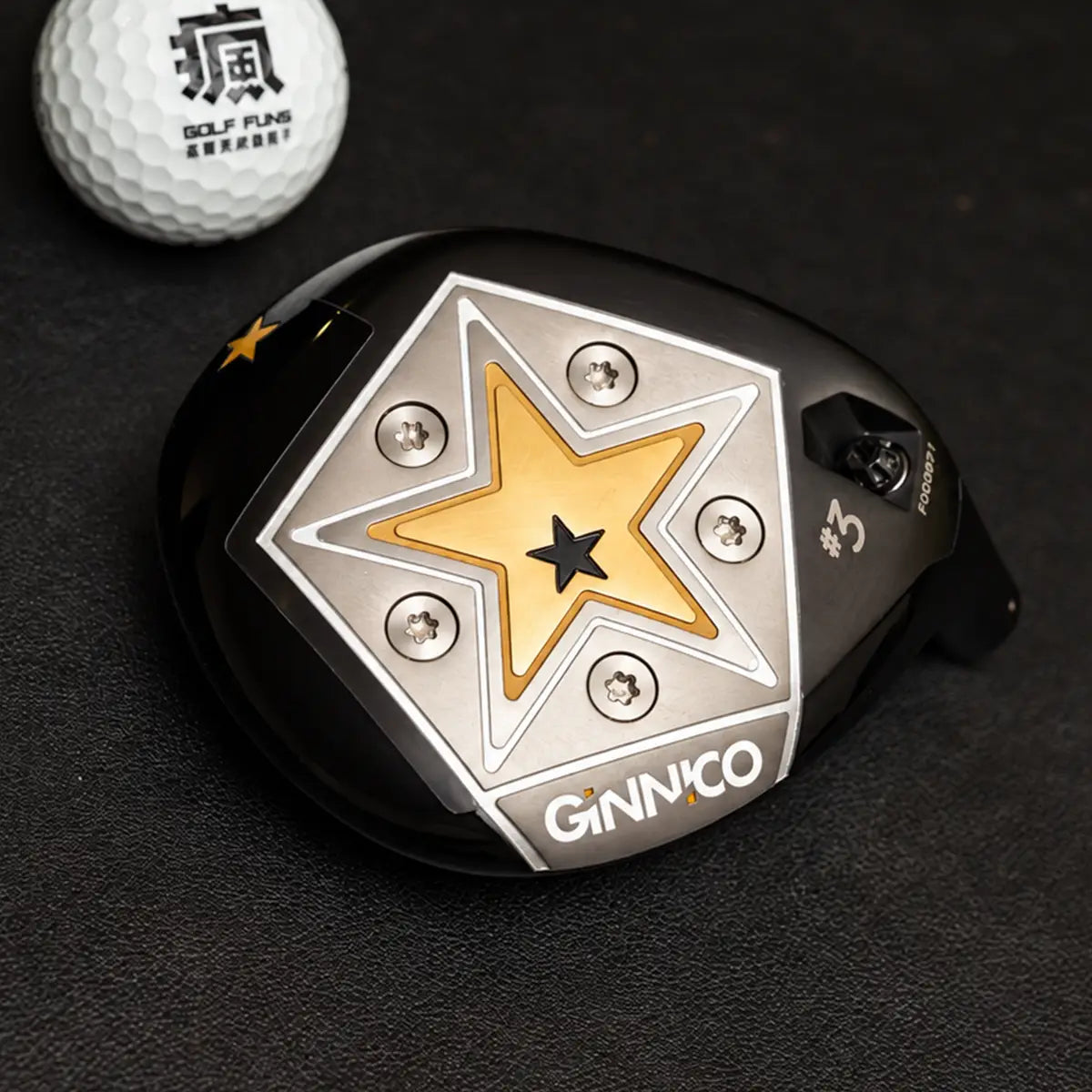 GINNICO Fairway Wood 球道木桿頭｜#3・#5・#7