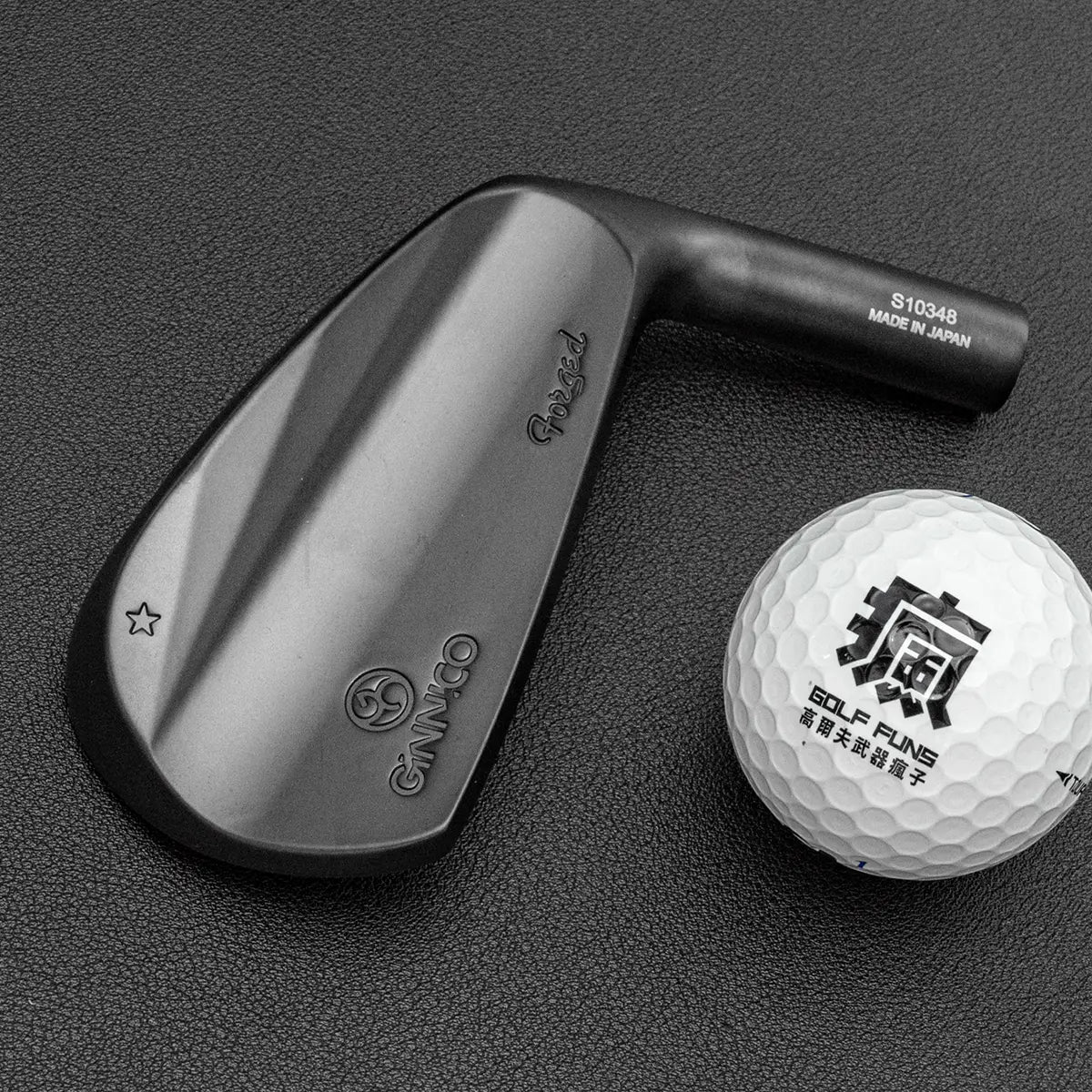 GINNICO MB Iron 刀背鐵桿 黑頭｜4-P