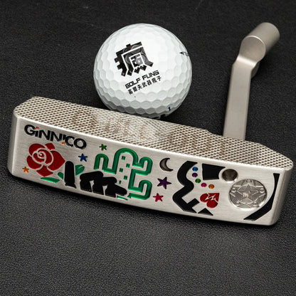 GINNICO CHILL OUT PUTTER  | ROSE | 904L不鏽鋼推桿