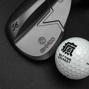 GINNICO Wedge 日本鍛造 挖起桿 黑頭｜48°–58°