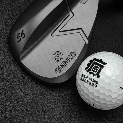 GINNICO Wedge 日本鍛造 挖起桿 黑頭｜48°–58°