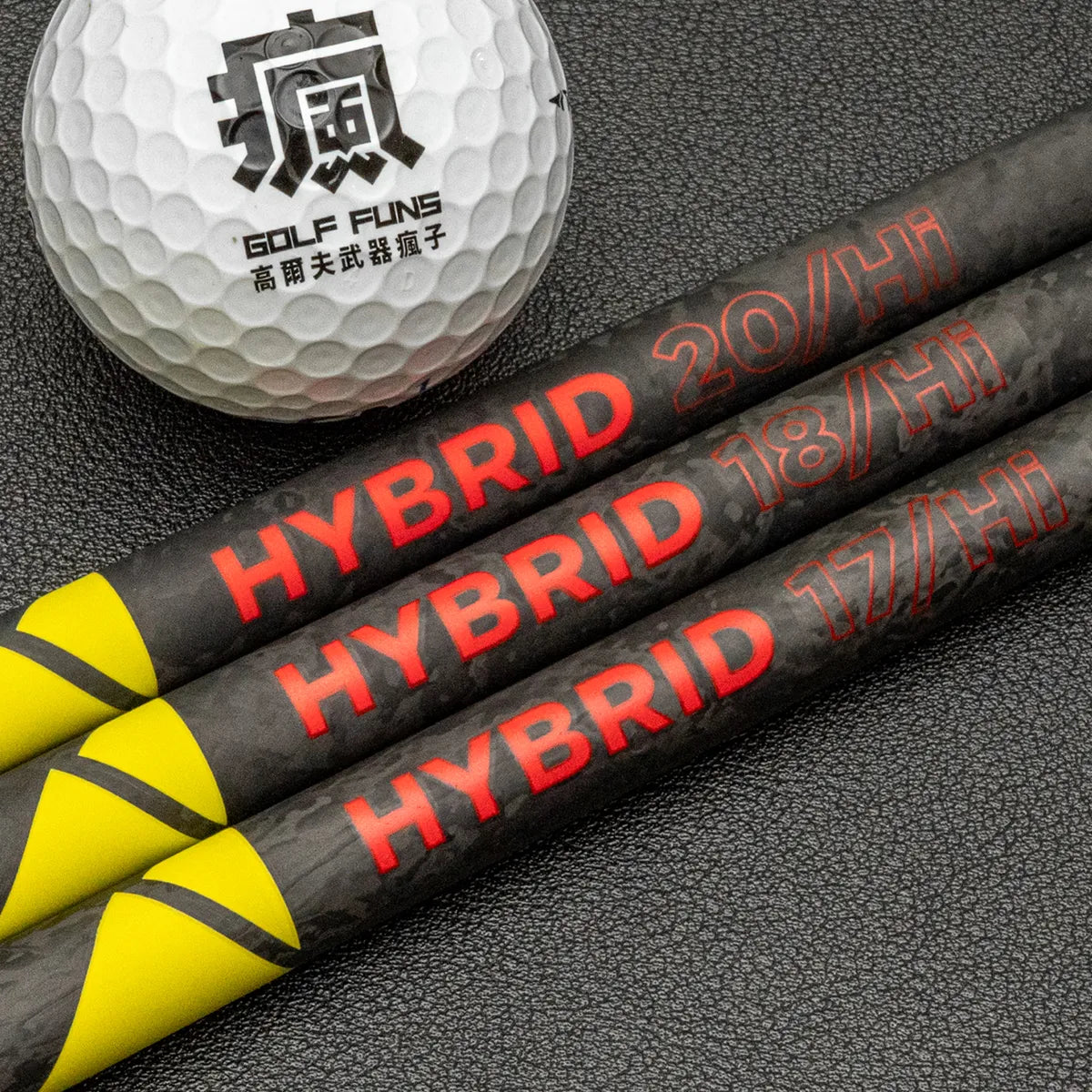 SWISS TPT SHAFTS | HYBRID - Golf shafts with Swiss aerospace technology