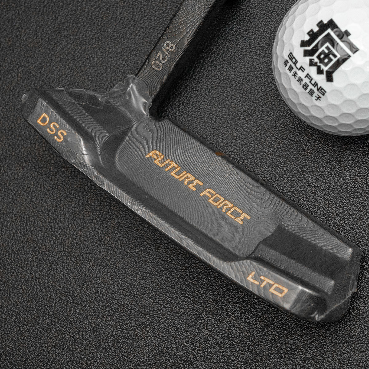 限量-Future Force 黑化 大馬士革鋼 推桿 Black Damascus Putter