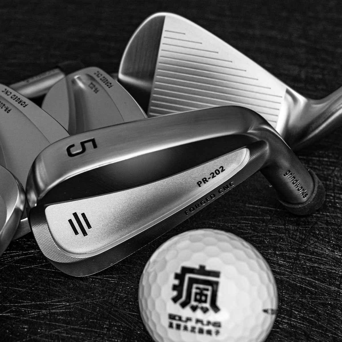 Grindworks PR-202 Forged CNC Iron レフティ用 グラインドワークス アイアン PR-202 - grindworks – グラインド
